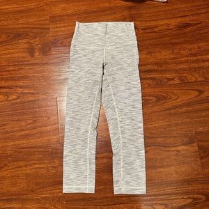 Lululemon wunder under his-rise tights 17” size 4